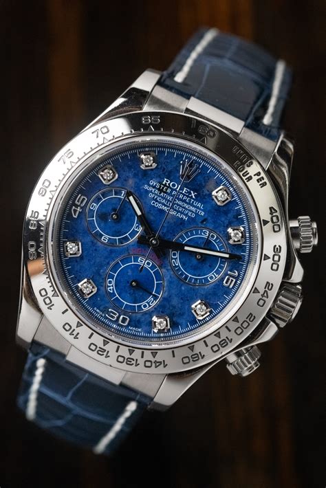 rolex daytona sodalite